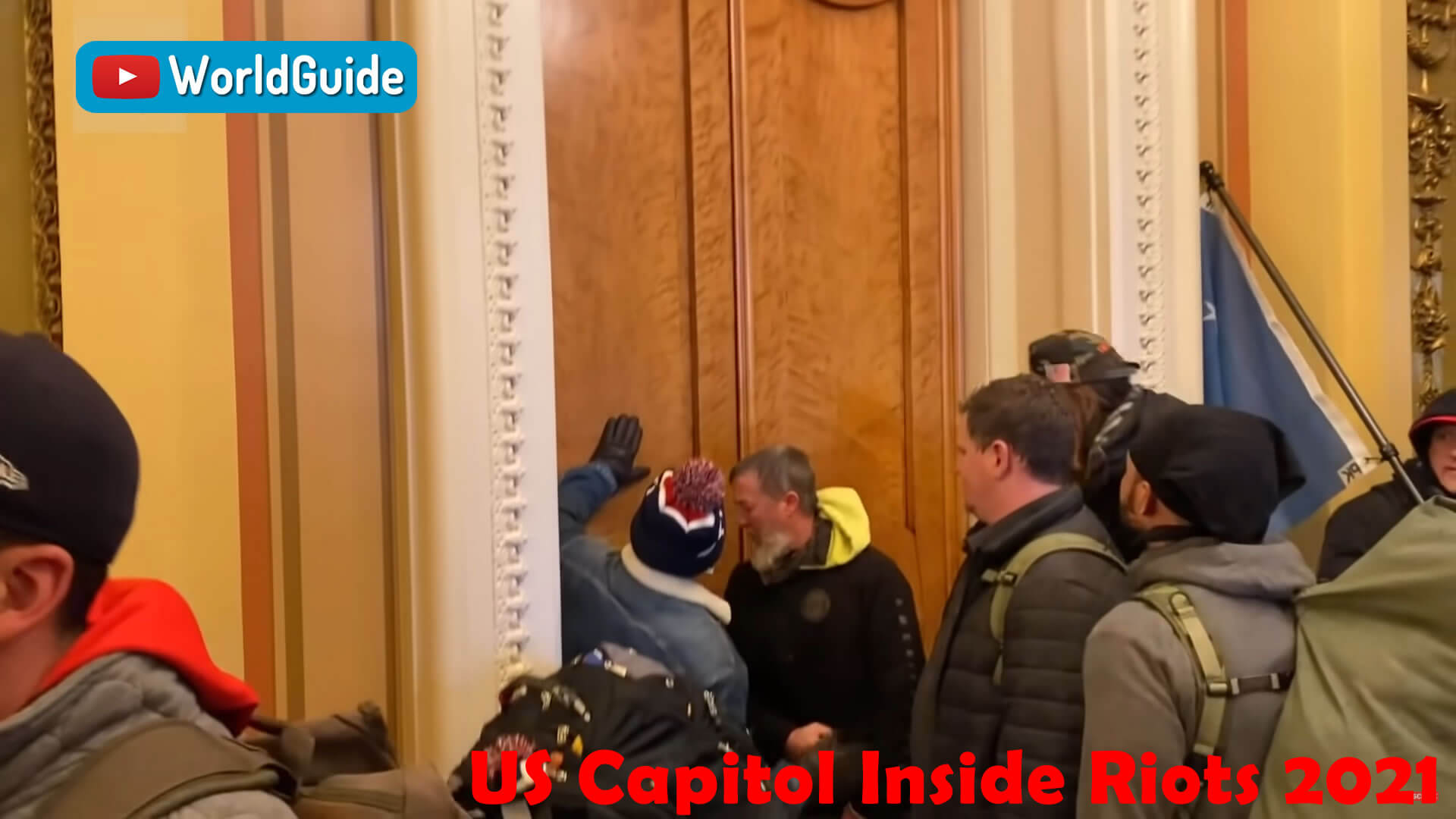 the capitol inside riots